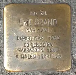 Kámen zmizelých v Kroměříži