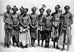 Lubští náčelníci (okolo roku 1905)