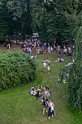 Návštěvníci festivalu