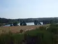 Pohled směrem k Čapkově vile