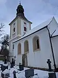 kostel svatého Jana Křtitele po rekonstrukci