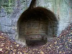 Jeskyně Peklo, levá