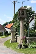 Strančice, Kašovice, bell tower.jpg