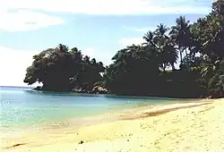 Pláž v Baucau