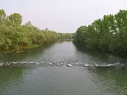 řeka ve Strážském