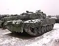 Leopard 2A4 verze Strv 121 švédské armády