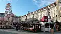 578. Striezelmarkt s ruským kolem a replikou Hoflößnitz