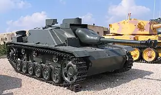 StuG III Ausf. G v muzeu Jad la-Širjon, Izrael