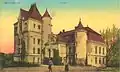 Nový zámek, zahradní průčelí před rokem 1908