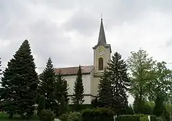 Kostel sv. Jana Křtitele z roku 1868