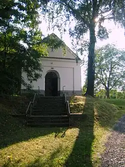 Kaple sv. Anny ve Studénce-Butovicích, čelní pohled