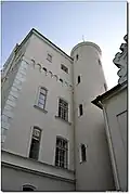 Nový zámek, schodištní vížka věže