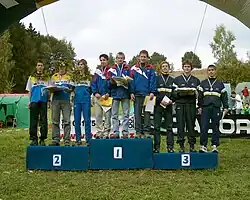 Stupně vítězů - dorostenci