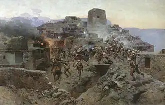 Franc Alexejevič Rubo: Útok na Gimry 17. října 1832