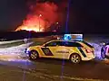 Policií uzavřený přístup do Grindavíku (8. únor)