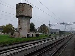 Železniční stanice v Sunji