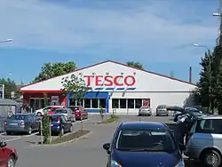 Supermarket Tesco v Litovli