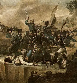 Bitva na řece Addě, podle malíře Spiavonettiho