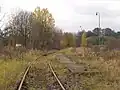 Nástupiště ve stanici