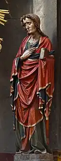 Sv. Jan Evangelista (po 1410), Mistr Týnské Kalvárie