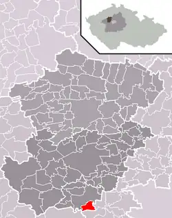Svárov na mapě