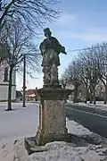 Socha svatého Jana Nepomuckého ve Stračově