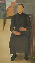 Svatopluk Máchal Žena s kočkou