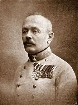 "Portrét Svezozara Boroëviće von Bojny z roku 1914."