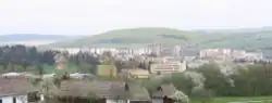 Pohled na město ze skanzenu