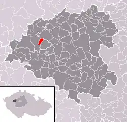 Švihov na mapě