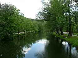 Svitava u Obřan a rybáři, r. 2008