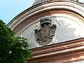 Detail průčelí kostela