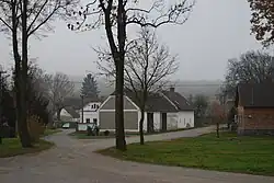 Pohled na část vesnice