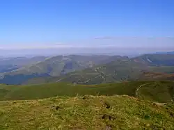 Svidovec, pohled z vrcholu Bliznice