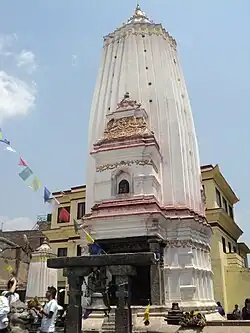 Chrám ve stylu Shikhar od Pratap Malla