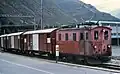 Stejná lokomotiva v roce 1983 v Andermattu