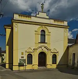 Bývalá synagoga, dnes budova husitského sboru