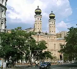 Velká synagoga v roce 2007