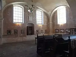 Interiér synagogy