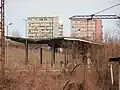 Pohled na nástupiště