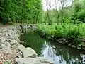 Housův mlýn v Táboře-Tismenický potok