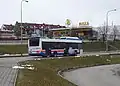 Ulice M. Majerové (v pozadí supermarket Billa)