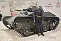 Znázornění velikosti T-60, Kubinka