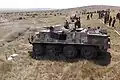 TAB-71M během společného rumunsko-amerického cvičení na střelnici Babadag (2000).