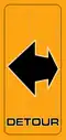 Detour are yellow cards.