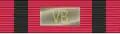 Československá vojenská pamětní medaile se štítkem "VB"