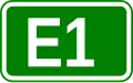 Obecné označení silnice E1
