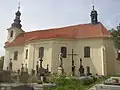 Kostel sv. Jakuba, boční pohled