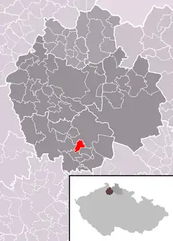 Tachov na mapě