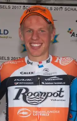 Van der Hoorn v roce 2017